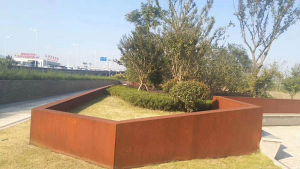 福安耐候钢挡土墙